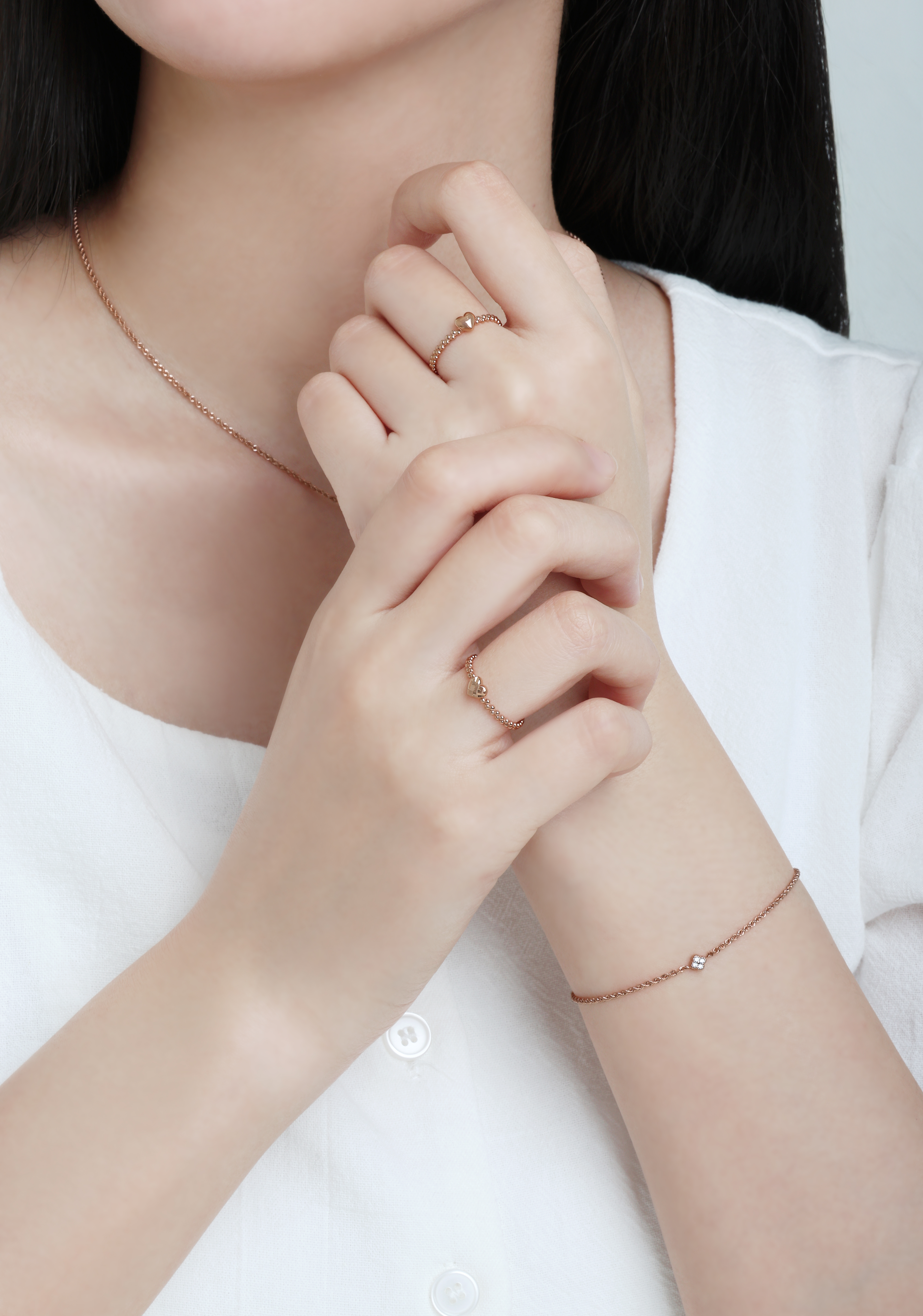 하트 통통 반지 14k 18k - 상세 이미지 3