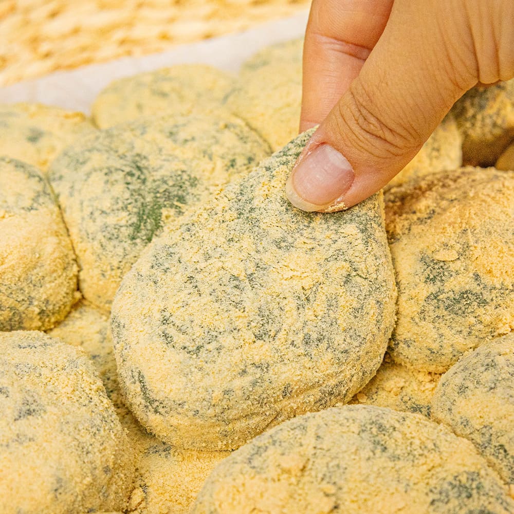 국내산 찹쌀 쑥떡콩떡 말랑쫀득 HACCP 굳지않는 식사대용 20개 40개 - 상세 이미지 5