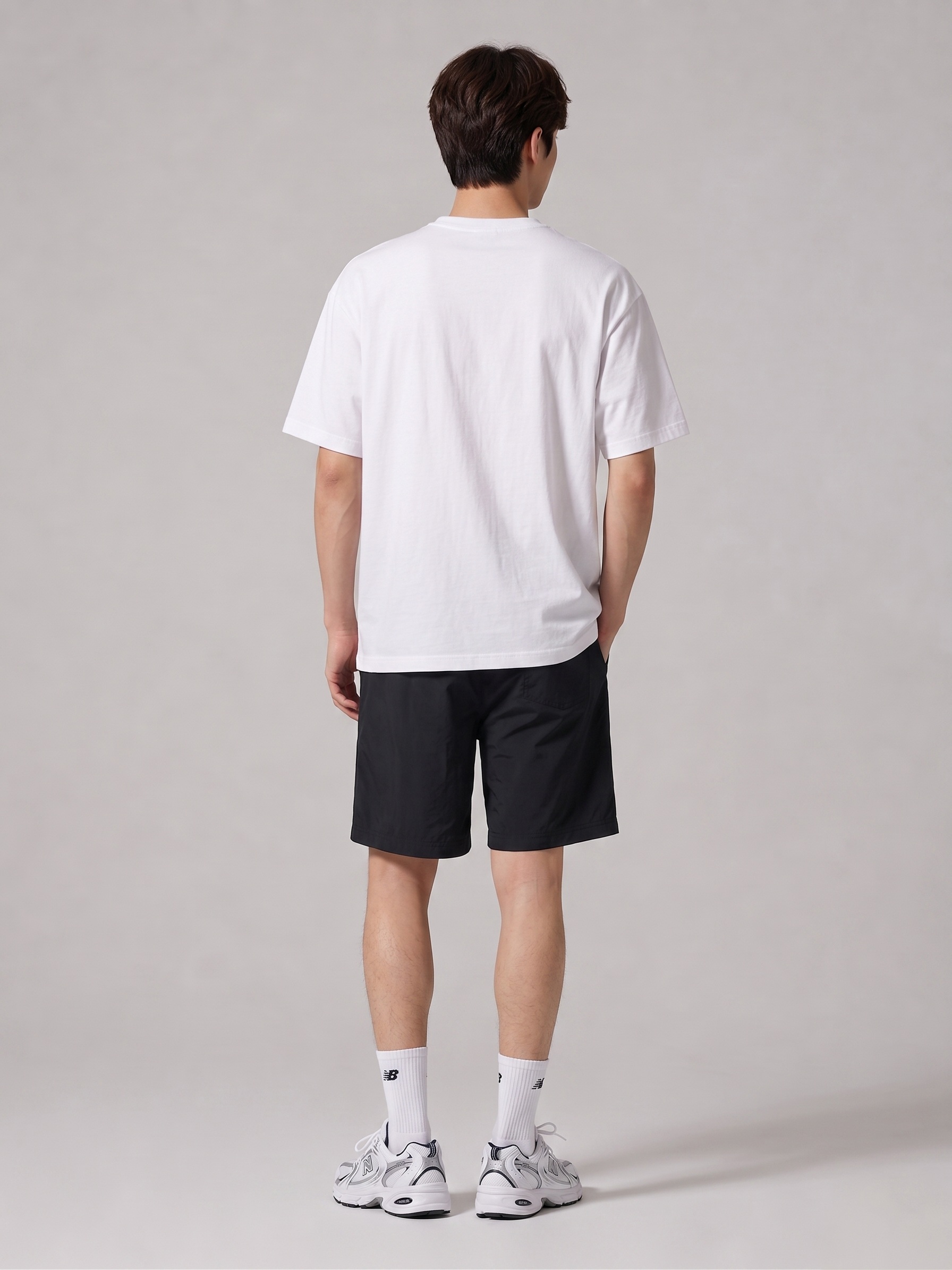 뉴발란스 런닝 반바지 쇼츠 4.5부 - 상세 이미지 3