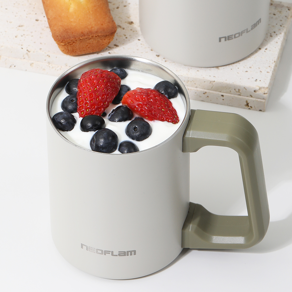 네오플램 이중 보온보냉 스텐 머그컵 540ml - 상세 이미지 4