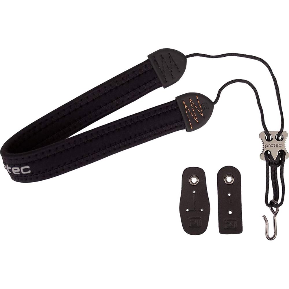 프로텍 클라리넷 넥 스트랩, 20 u201D 길이(모델 NCS3), 블랙, 레귤러 Clarinet Neck Strap - 상세 이미지 2