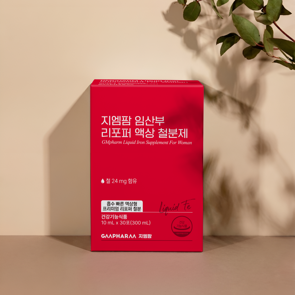 [3+1]지엠팜 임산부 리포퍼 액상 철분제 30포, 1개 - 상세 이미지 3