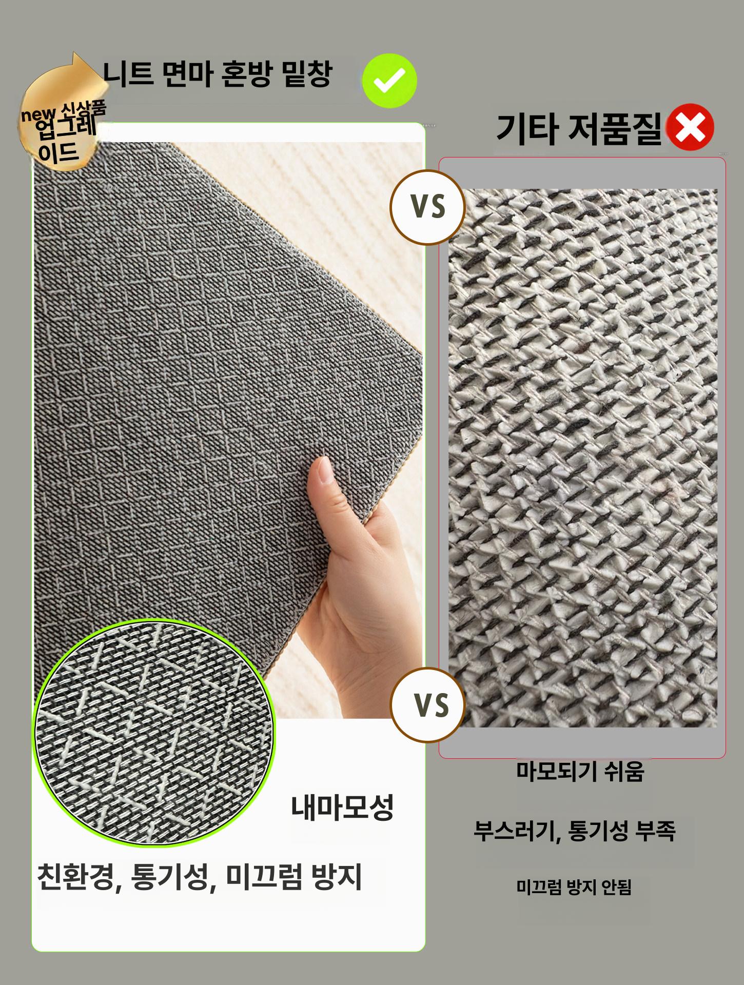 거실카페트 거실 러그 사계절 패턴 침실 카페트 매트 카펫 인테리어 - 상세 이미지 3