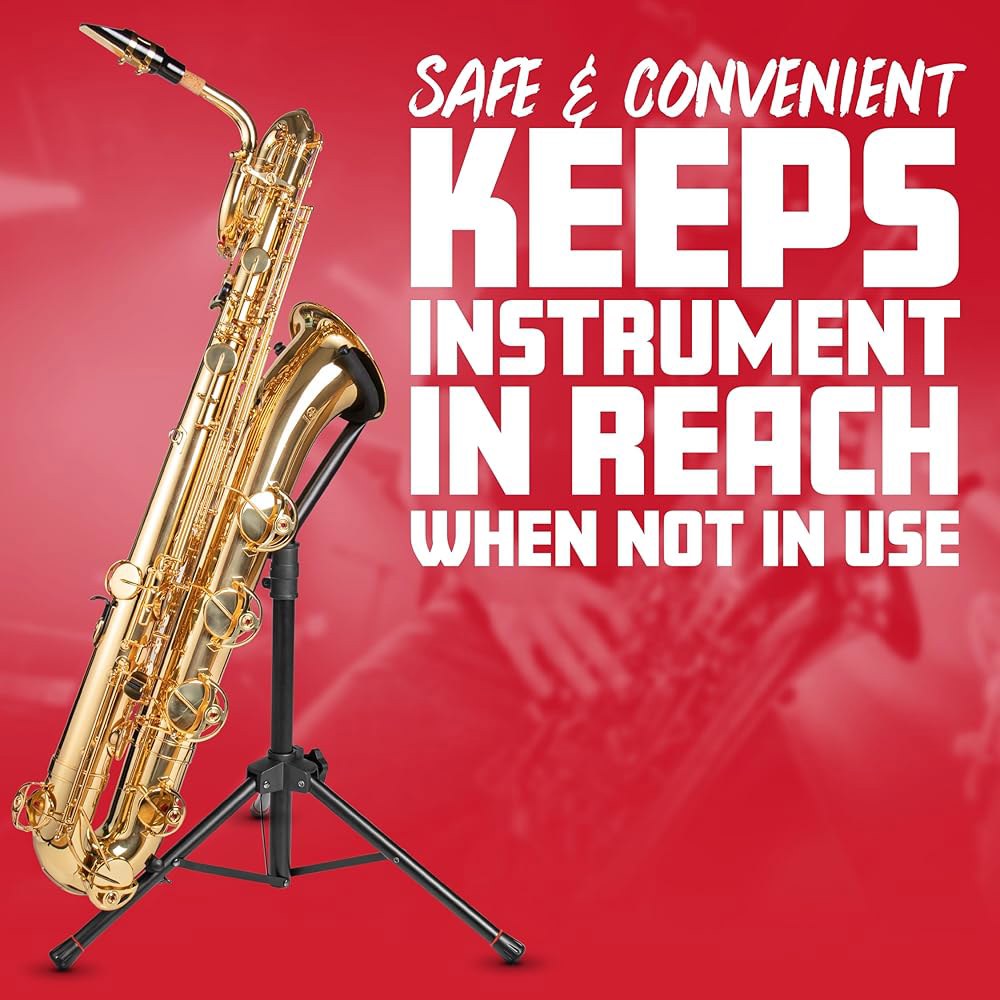 게이터 프레임워크 표준 크기 트롬본용 삼각대 스타일 스탠드, (GFW-BNO-TBONE) Soprano Sax/Flugelhorn - 상세 이미지 2