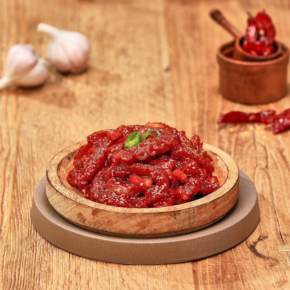 항아리반찬 매콤달콤 쫄깃한 통통 낙지젓 400g 이미지 6