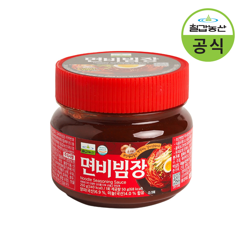 칠갑농산 면비빔장 250g - 상품 이미지