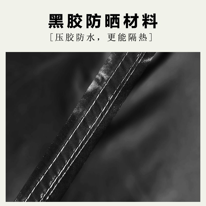 차량용 차광막 그늘막 블랙코팅 썬쉐이드 자외선차단 차박용 실버코팅타프 렉타 렉타타프 캠핑 실버 고무 코팅 자외선 차단제 카키 3X - 상세 이미지 2