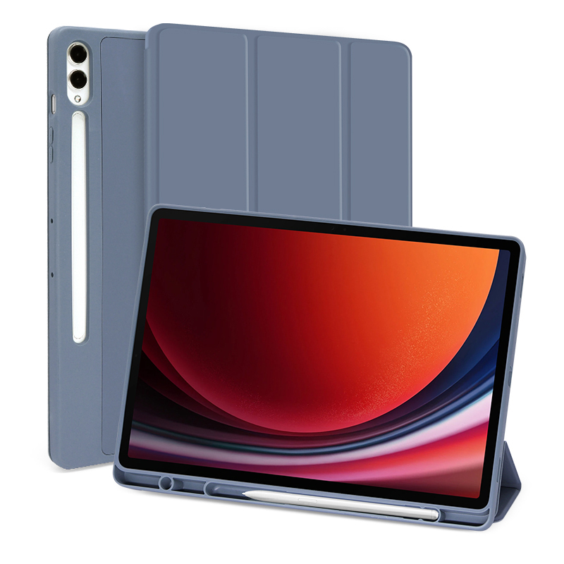 데이웍스 갤럭시탭 S10+ S9+ 플러스 북커버 케이스 S펜 수납 스마트 커버 - 상세 이미지 4