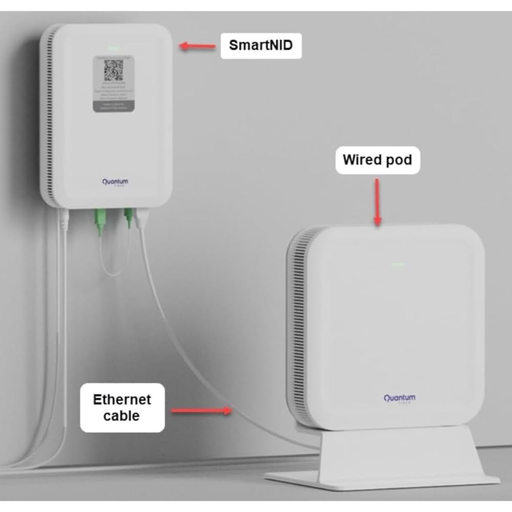 센추리링크 양자 광섬유 WiFi-7 네트워크 W1701k 무선 POD 비콘 익스텐더 - 상세 이미지 3