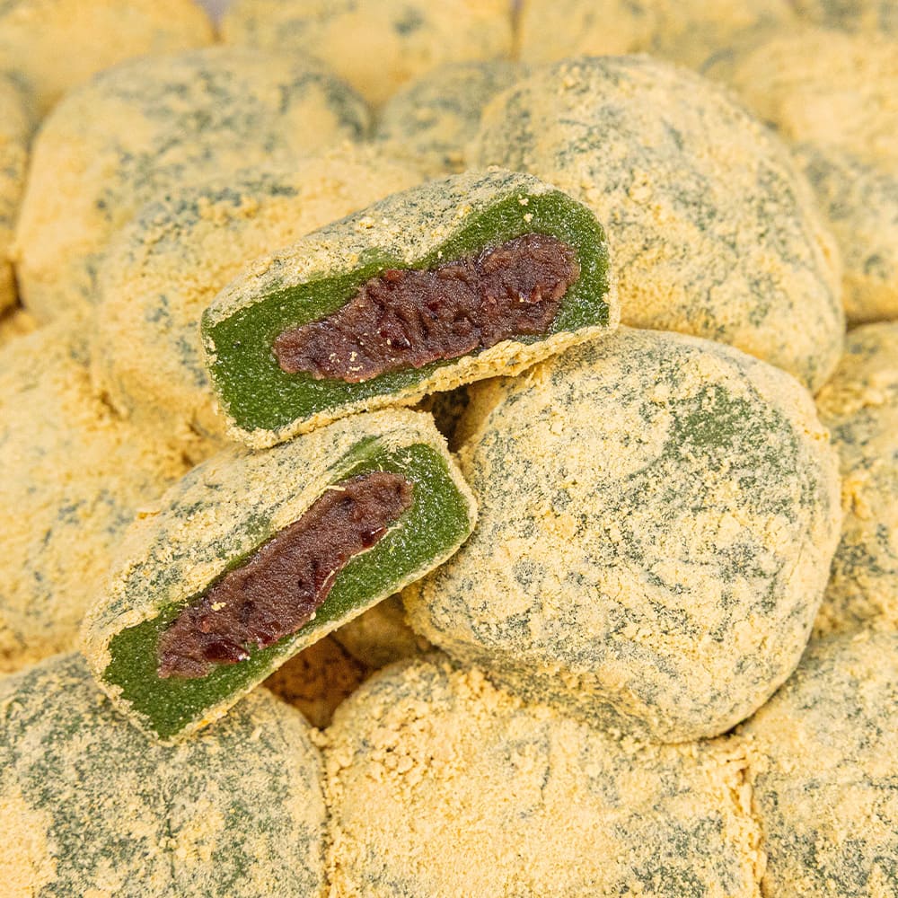 국내산 찹쌀 쑥떡콩떡 말랑쫀득 HACCP 굳지않는 식사대용 20개 40개 - 상세 이미지 3