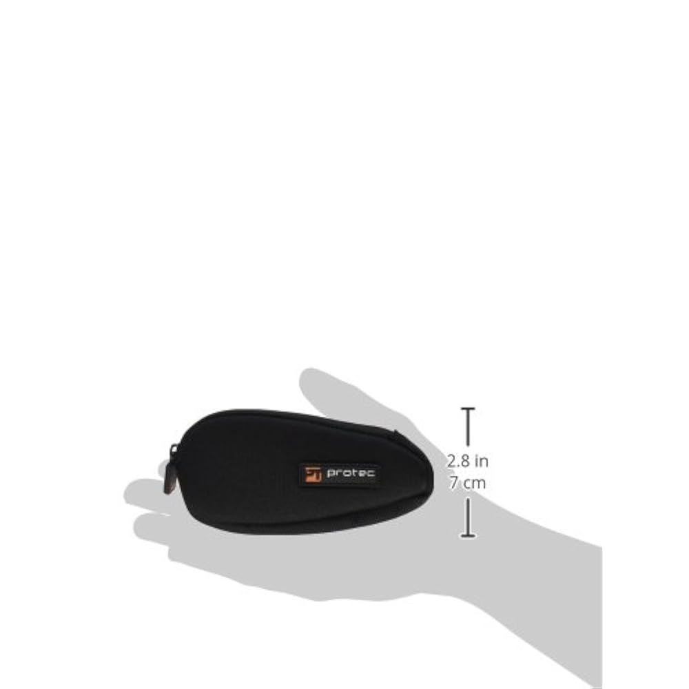 프로텍 네오프렌 트롬본 / 알토 색소폰 마우스피스 파우치, 블랙 (N264) - 상세 이미지 2