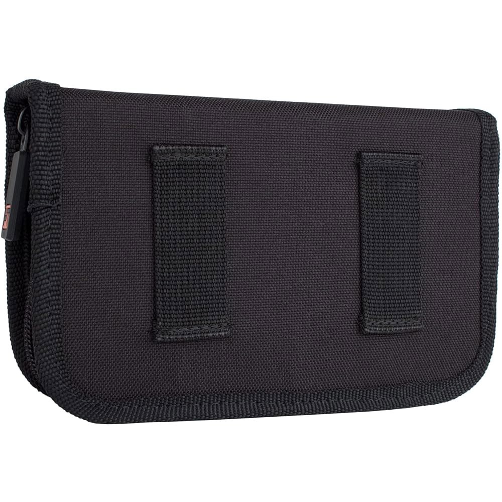 프로텍 트럼펫 / 스몰 브라스 멀티(4피스) 나일론 마우스피스 파우치 지퍼 잠금, 모델 A221ZIP Black Pouch - 상세 이미지 3