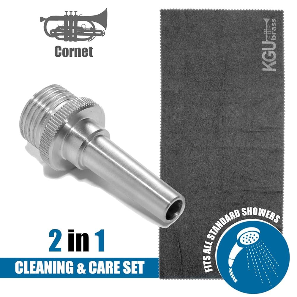 코넷용 청소 및 관리 키트, 노즐과 수건을 포함한 실외 실내용 도구 2종 세트. 3 Cornet - 상세 이미지 2