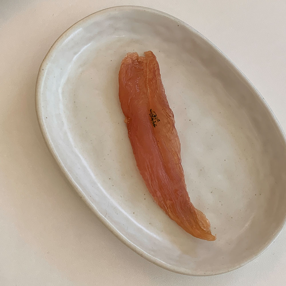 뽀뽀솜 강아지 수제간식 반건조 닭안심 육포 노령견 알러지 간식 닭안심져키 - 상세 이미지 4
