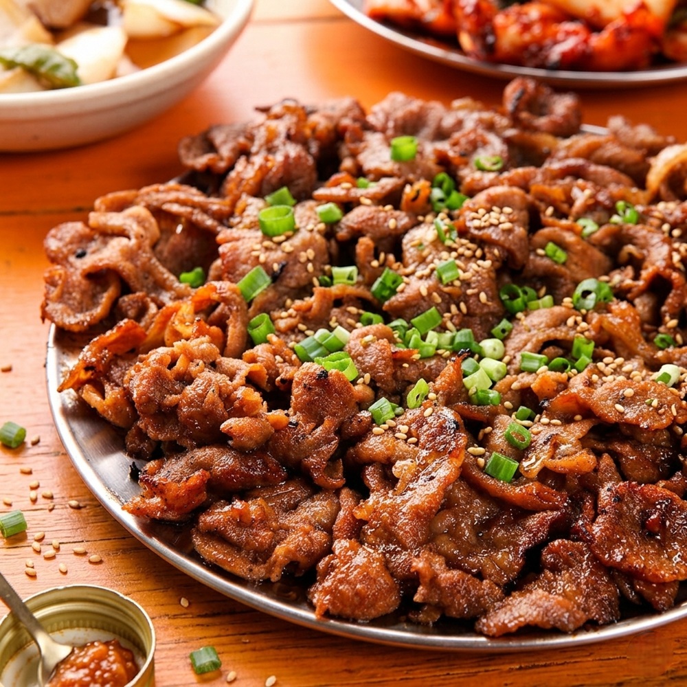 불향 가득 추억의 연탄 불고기 500g (캠핑 안주 야식) - 상품 이미지