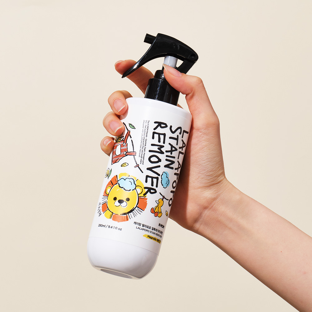 케이맘 랄라포포 아기 유아 비건 얼룩제거제 280ml X 3개, 총840ml (목련향) - 상세 이미지 3