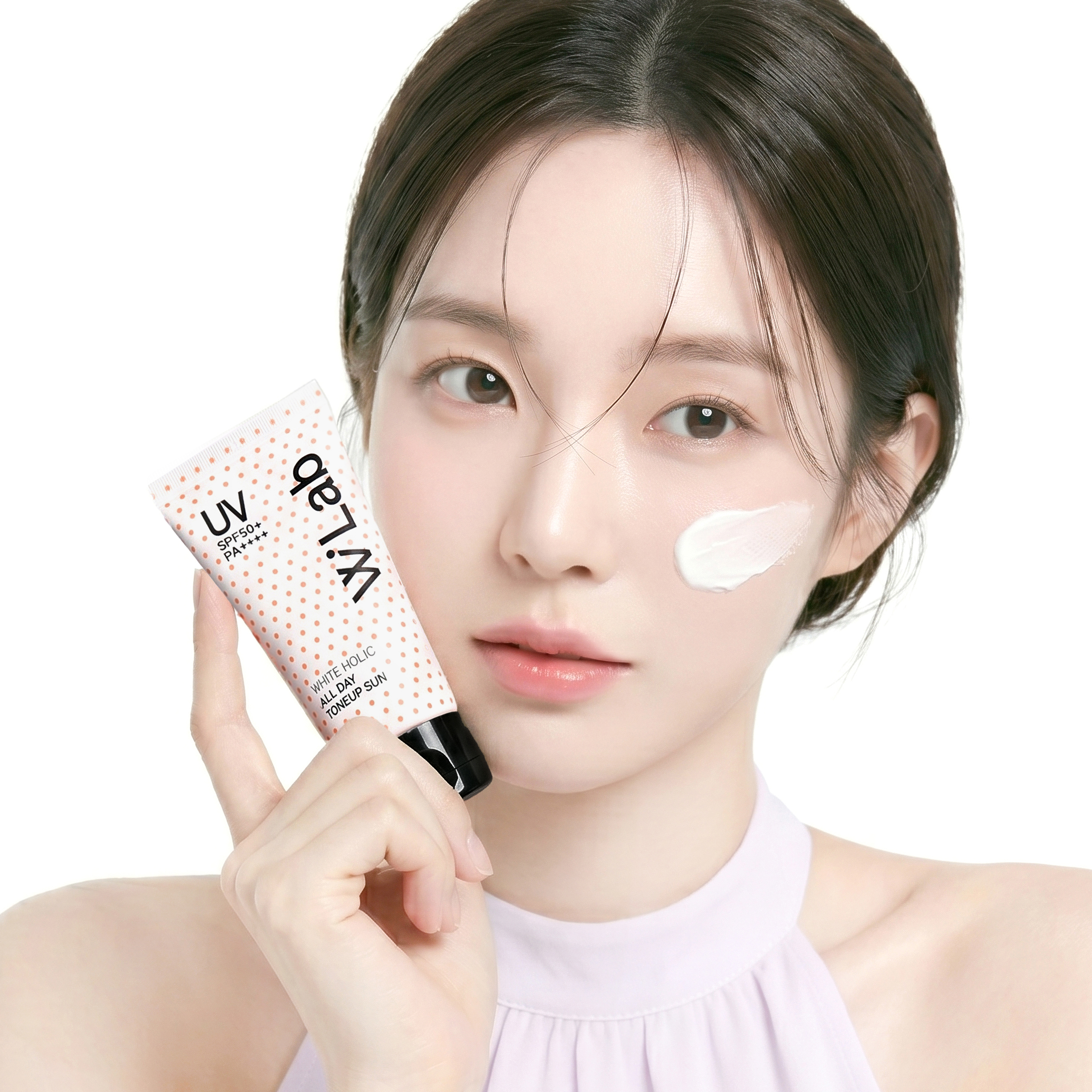 화이트홀릭 올데이 톤업 선 50ml(SPF 50+ PA++++) 24시간 보송 브라이트닝 선크림 이미지 8