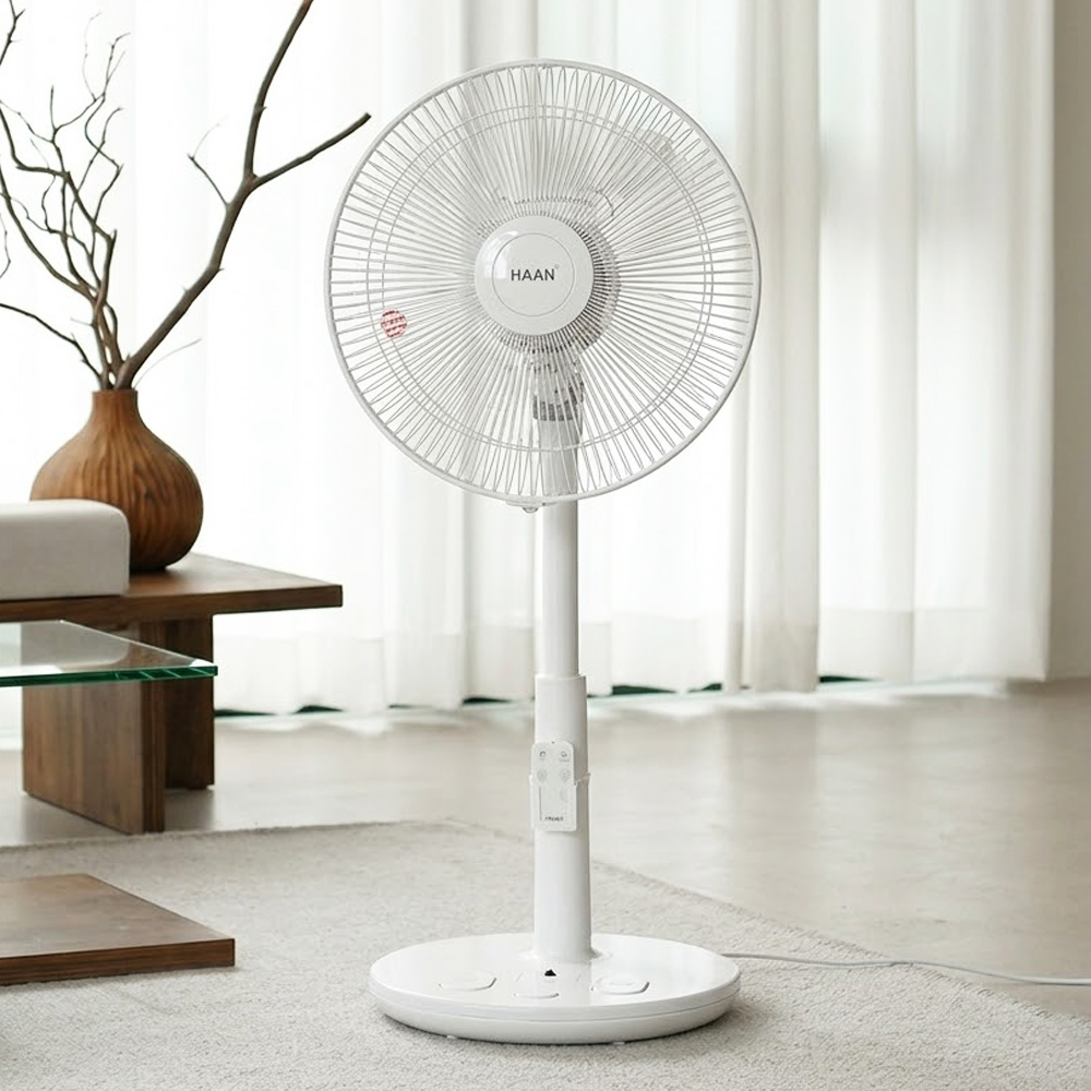 한경희 가정용 초미세풍 발터치 리모컨 저소음 선풍기 HDC230 - 상세 이미지 2