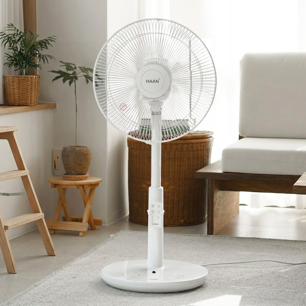 한경희 가정용 초미세풍 발터치 리모컨 저소음 선풍기 HDC230 - 상품 이미지