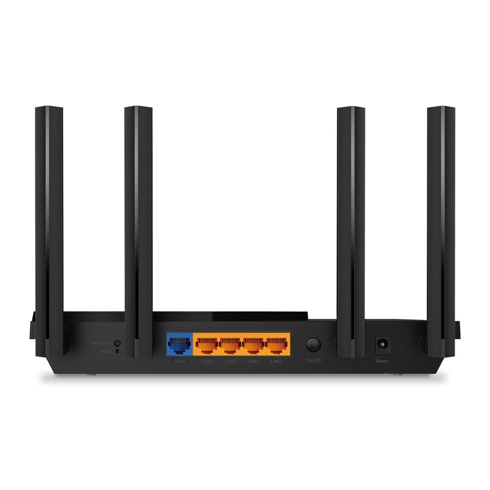 TP-Link AX1800 WiFi 6 라우터(Archer AX21 V5) u2013 듀얼 밴드 무선 인터넷, 기가비트, 이지 메시, Alexa와 연동 - 인증된 인간 기기, 무료 - 상세 이미지 2