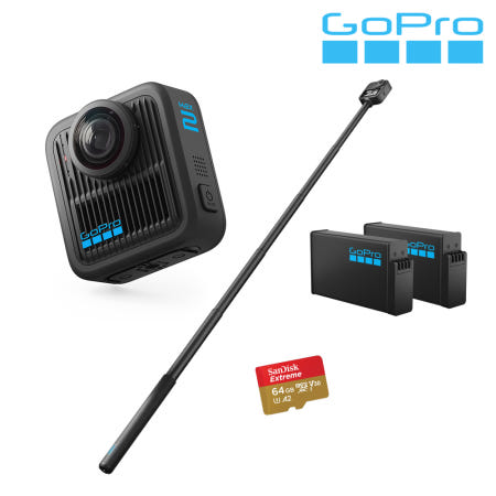 공식인증점 정품 고프로 MAX2 맥스2 리얼 8K 360도 액션캠 액세서리 번들
