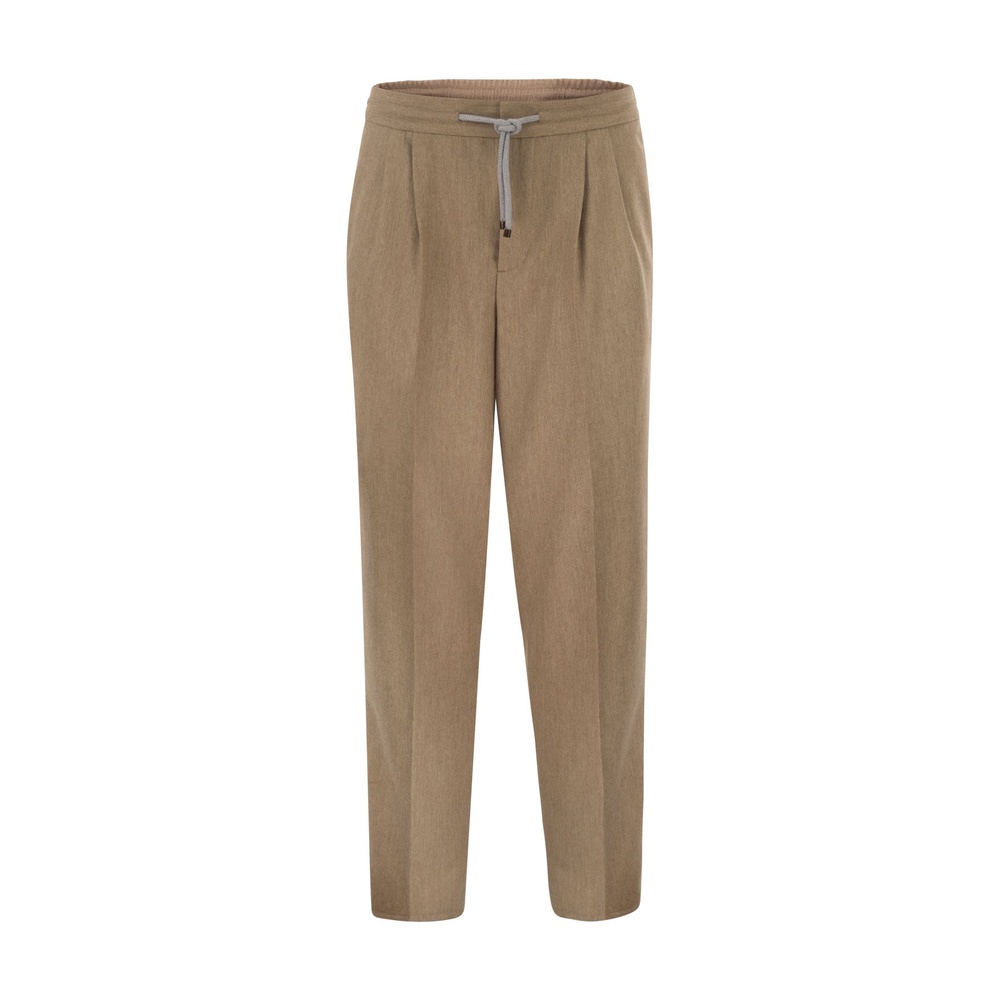 브루넬로 쿠치넬리 남성 바지 FW26 M038PE1710 C418 - 상품 이미지