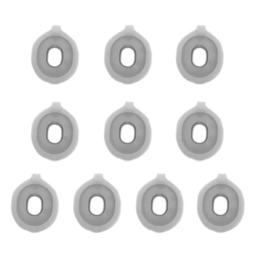 TUOREN 10Pcs 알토 혼 바리톤 밸브 가이드 쿠션 15x19mm 수직 키 위치 개스킷 테너 색소폰 패드 황동 악기 교체 부품 세트 액세서리 유형 - 상품 이미지