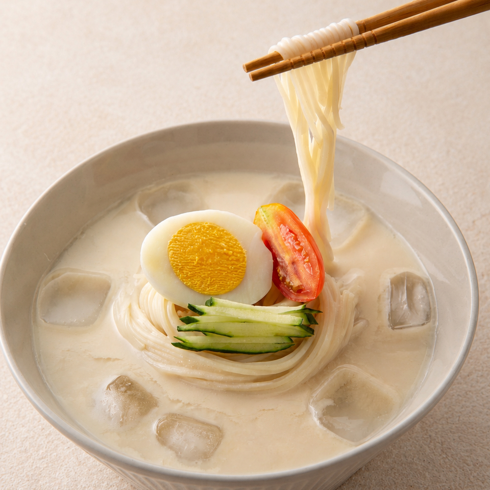 진하고 고소한 콩국수 생면 콩가루 세트 - 상세 이미지 2