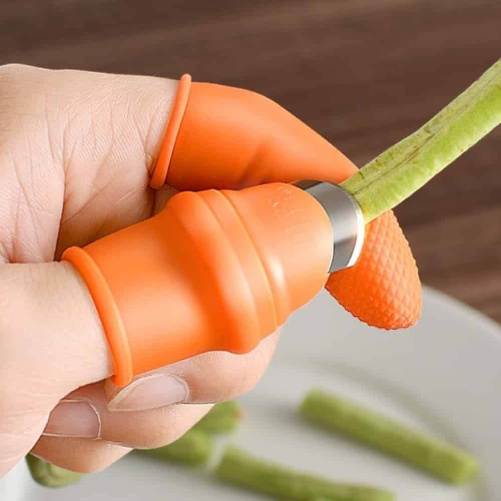 과일 따기 수확 손가락 엄지 칼 - 상품 이미지