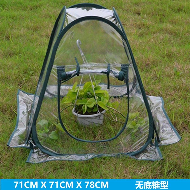 투명 방수 접이식 온실 캐노피천막 그늘막 대형 행사용천막 주차장 야외천막 텐트 간이 이동식 - 상세 이미지 3