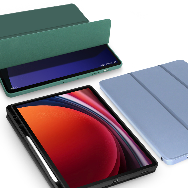 데이웍스 갤럭시탭 S10+ S9+ 플러스 북커버 케이스 S펜 수납 스마트 커버 - 상세 이미지 5