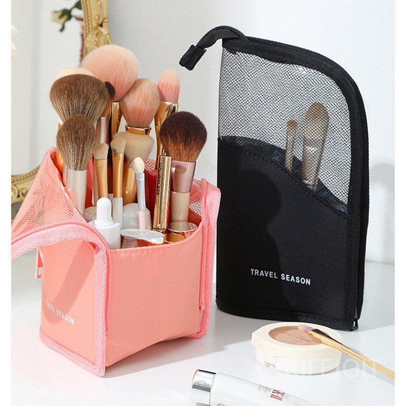 KIFFJOIT 세워서 보관하는  보관 메시망 1+1 파우치 - 상품 이미지