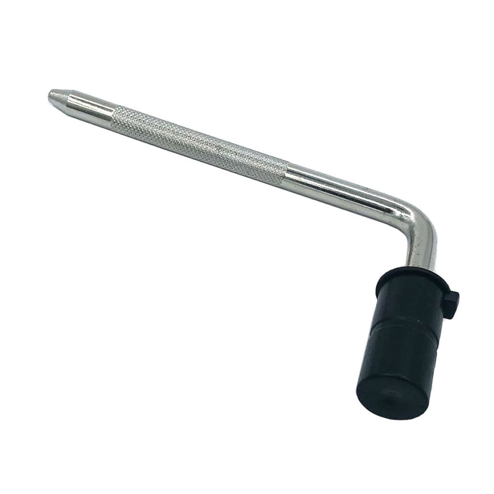 TUOREN 전자 드럼 톰 암 10-22mm 슈퍼 L-로드(플라스틱 쇼크 엔드 포함), 멀티 클램프 스네어 액세서리용 패드 마운트 홀더 - 상세 이미지 2