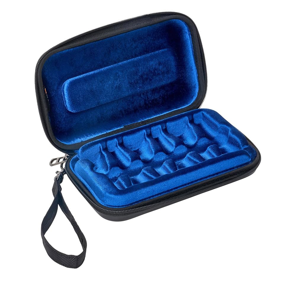 Protec ZIP 트럼펫 마우스피스 케이스(6피스), 블랙, 모델 BM214 4-Piece Black - 상품 이미지
