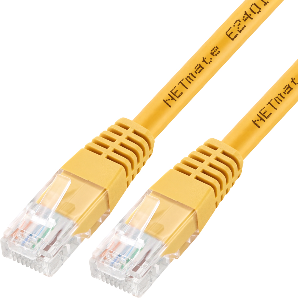 강원전자 넷메이트 CAT.5E UTP 다이렉트 케이블(옐로우) 3m NMC-U503Y - 상세 이미지 3