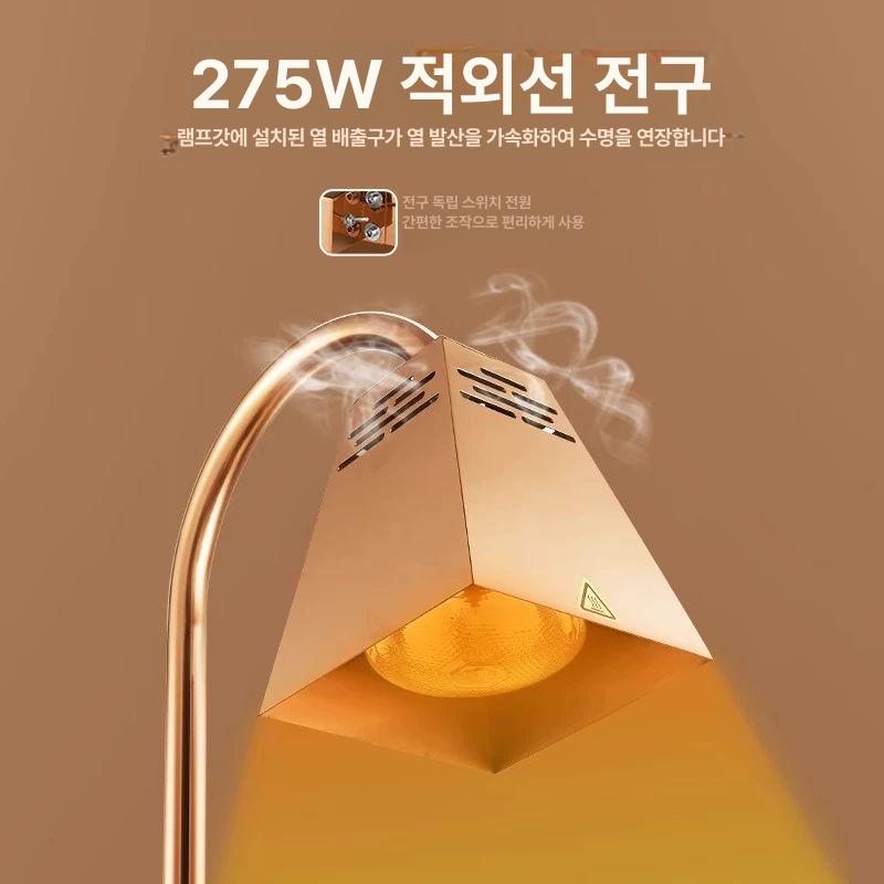 푸드 보온 램프 워머기 튀김 온열기 호텔 전기 식당 할로겐 헤드 업소용 - 상세 이미지 4