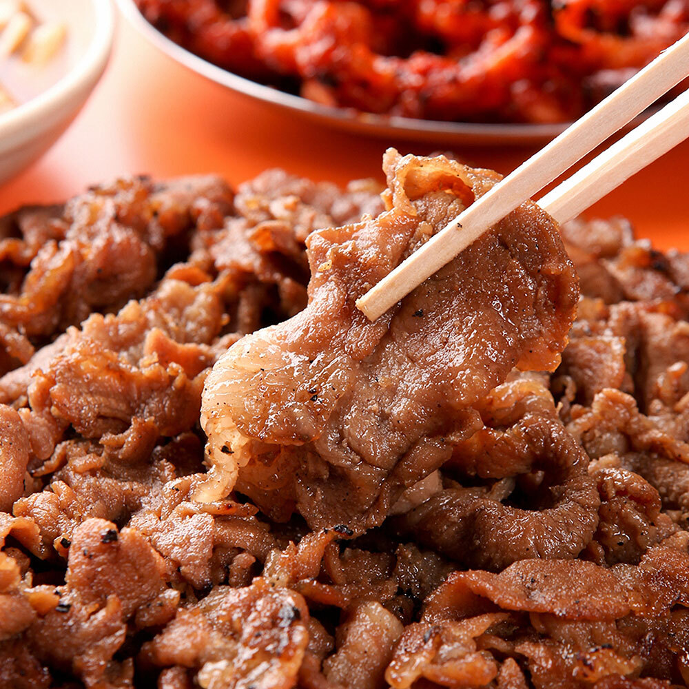 불향 가득 추억의 연탄 불고기 500g (캠핑 안주 야식) - 상세 이미지 2