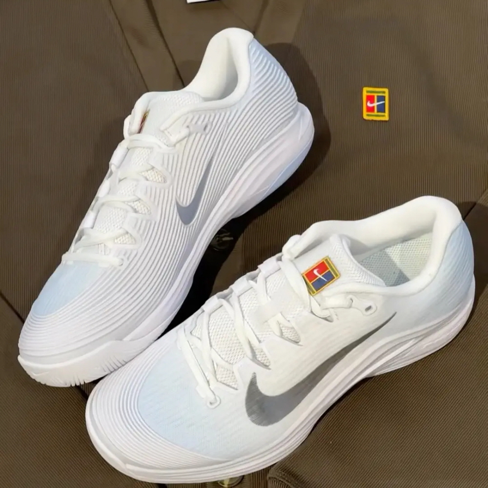 나이키 베이퍼12 테니스화 남성 경기용 운동화 블루 화이트 IR8316-401 이미지 6