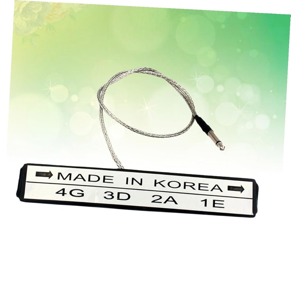 서 오브 2 기타 첼로 픽업 피에조 스틱 피에조, 안장 패시브 아래에 부착 - 상세 이미지 3