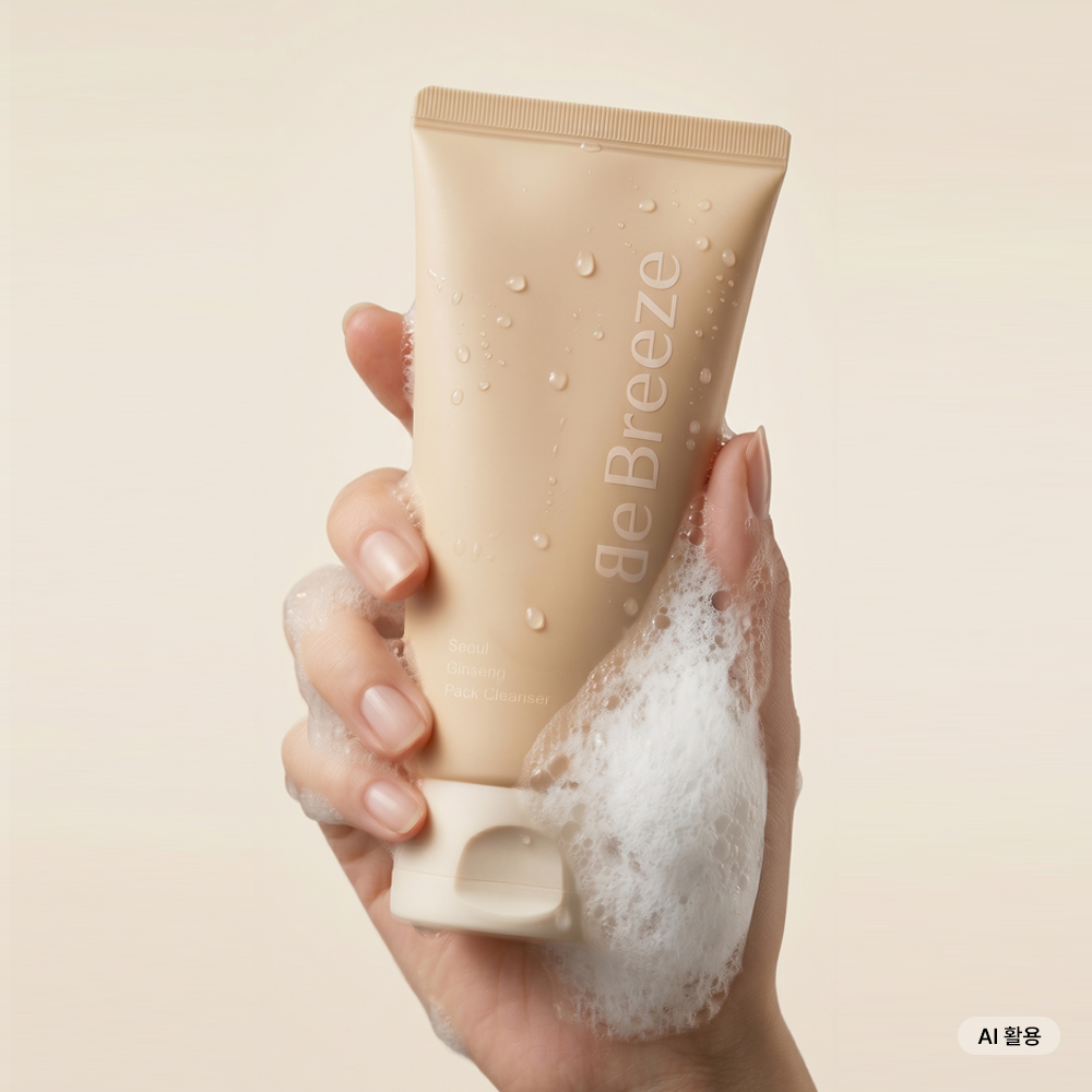 비브리즈 서울 인삼 팩 클렌저 120g, 2개 - 상세 이미지 4