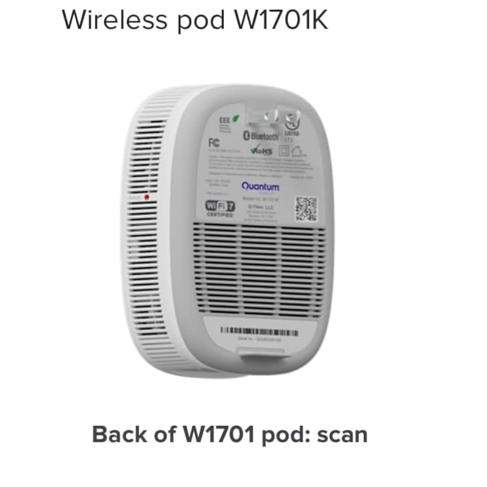 센추리링크 양자 광섬유 WiFi-7 네트워크 W1701k 무선 POD 비콘 익스텐더 - 상세 이미지 2