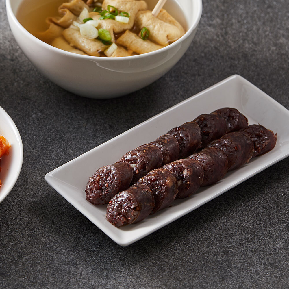 국내산 돈소창 쫄깃하고 찰진 하늘빛 찰순대 1kg 대용량 진공포장 - 상세 이미지 4