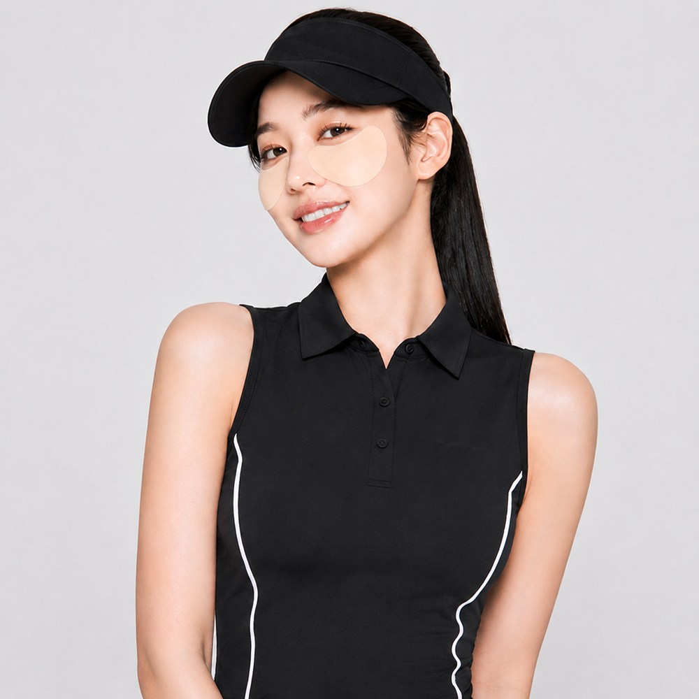 썬 패치 얼굴 자외선 햇빛 차단 볼 광대 아이 기미 UV 여름 골프 4매입, 3개 - 상세 이미지 4