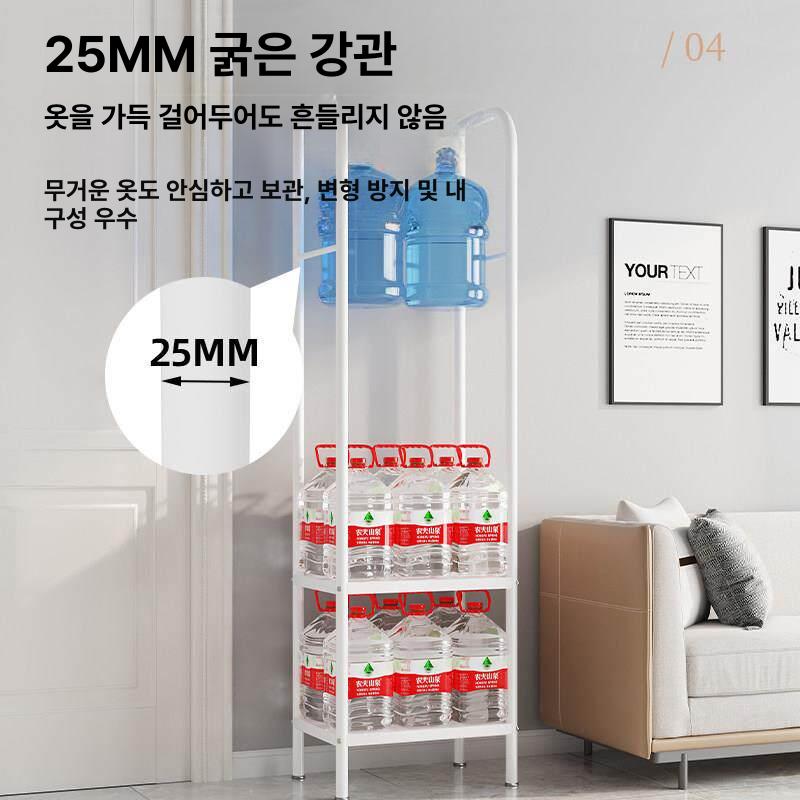 철제 행거 인테리어 매장 이동식 미니 스탠드 선반 장 디스플레이 - 상세 이미지 5