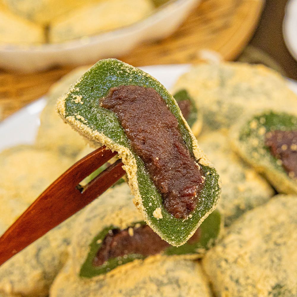 국내산 찹쌀 쑥떡콩떡 말랑쫀득 HACCP 굳지않는 식사대용 20개 40개 - 상세 이미지 4
