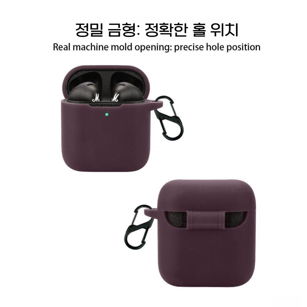 마샬 마이너4 보호 케이스 MINOR IV 이어폰 보호 실리콘 커버 - 상세 이미지 2