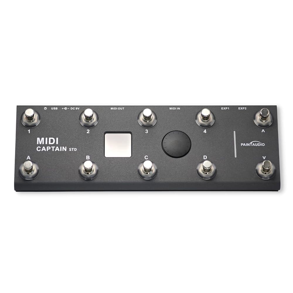 PAINTAUDIO MIDI 캡틴 풋 컨트롤러 멀티 이펙트 키보드 신디사이저 USB-MIDI 음악 소프트웨어 바이어스 시간 엔진 기능 지원 모든 PC /CC /Note 커맨더 10 - 상세 이미지 3