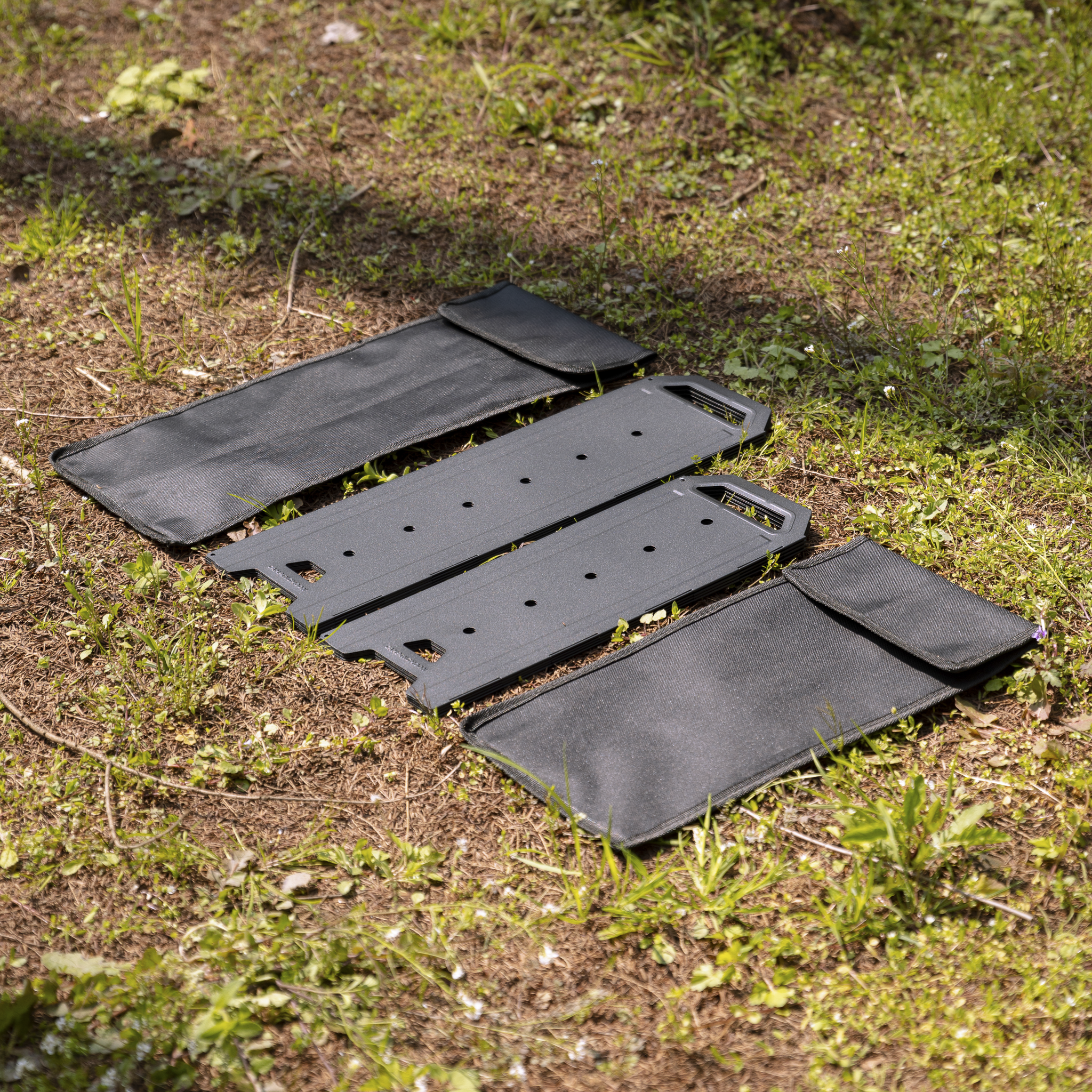 캠핑문 접이식 화로대 바람막이 버너 가림막 40cm YD-40 / 50cm YD-50 - 상세 이미지 3