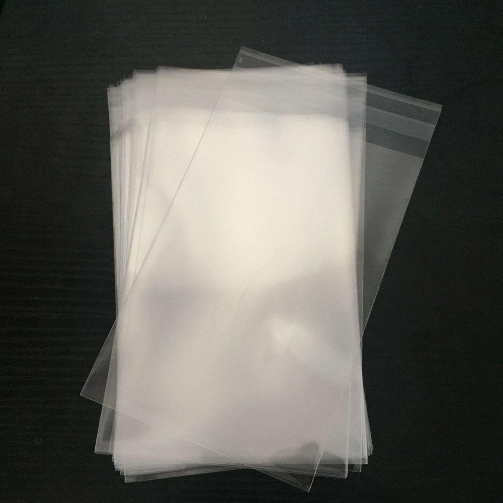 400ct 작은 투명 첼로 가방 셀프 씰링 3인치 x 5인치 (7.6 12.7cm), 쿠키용 접착 비닐 캔디 크리스마스 생일 파티 장식 선물 - 상세 이미지 3
