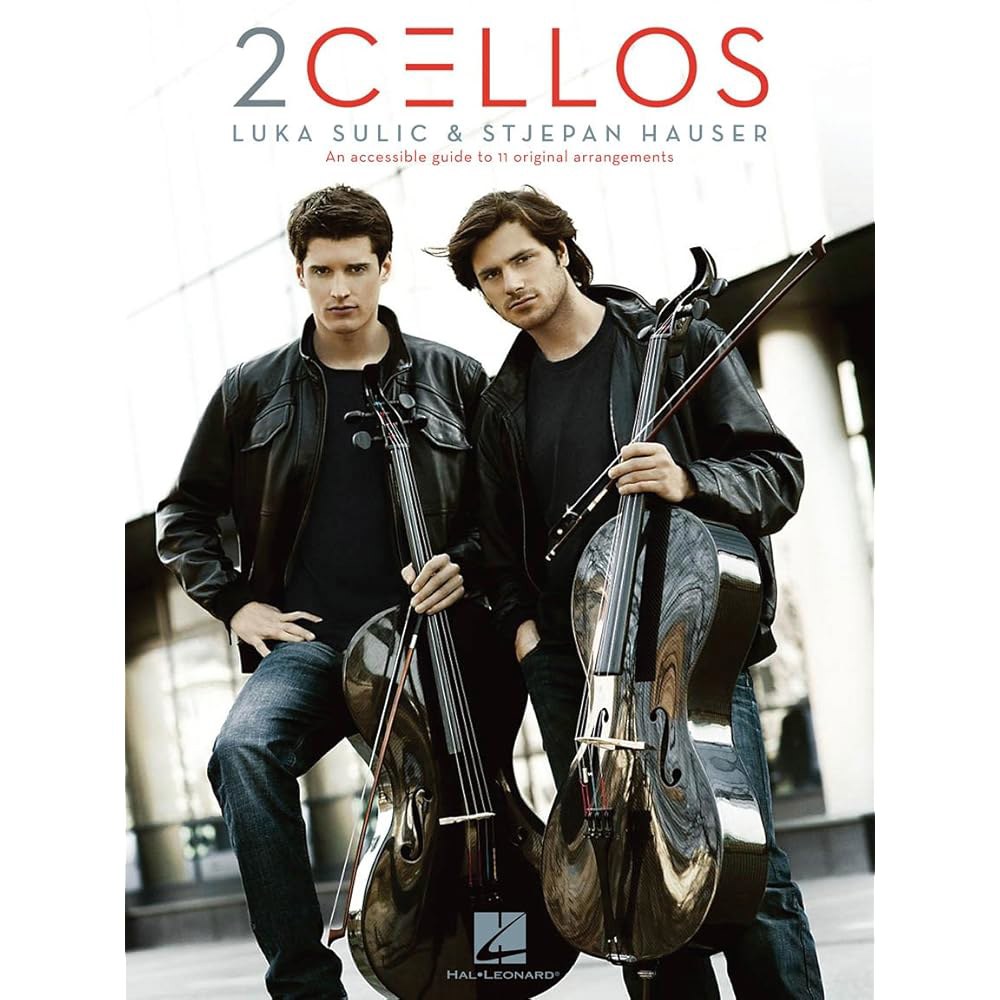 2Cellos 루카 술릭 & 스테판 하우저 에디션 두 개의 첼로를 위한 11가지 오리지널 편곡에 대한 접근 가능한 가이드 - 상품 이미지